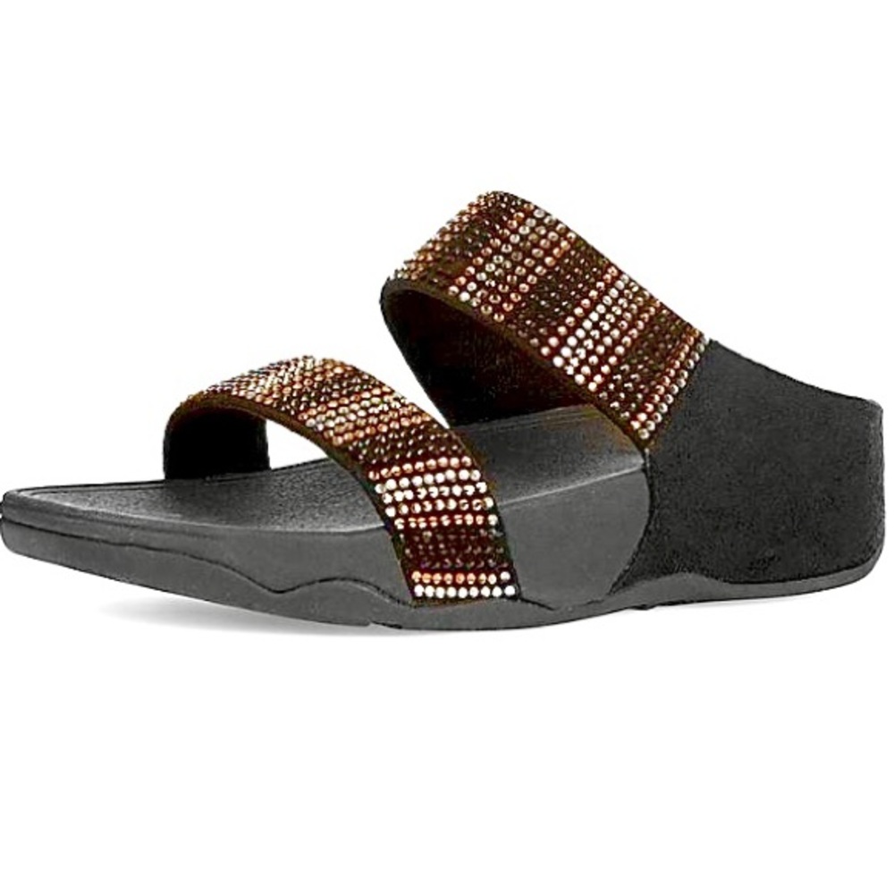FLARE Strobe Slide Sandals Microwobbleboard Wide